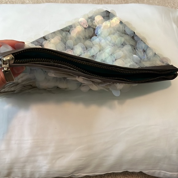 Rainbow/fluorescent Sequins Clutch from Zara - Picture 3 of 3